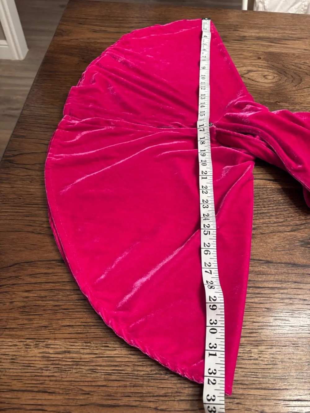 Land of Merriment Kids Hooded Crushed Velvet Cape Hot Pink Small Dress Up